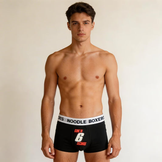 Gone in 6 Seconds Bamboo Noodle Boxers